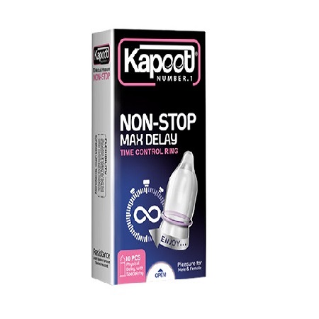 کاندوم تاخیری non stop کاپوت بسته 10 عددی